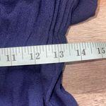 Ella Moss Womens Off The Shoulder Soft Rayon Ruffle Romper Navy XS Photo 8