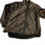 Three Hearts NWT  Womens XL Brown sparkle Full‎ Zip Lightweight Jacket Coat Photo 0