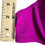 BECCA by Rebecca virtue Women Padded Bathing Suit Bikini Top Magenta Pink M NWOT Photo 5