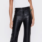 Pistola  Alley Faux Leather Bootcut Pants, Black, Size 14 (33 Waist), NWOT Photo 0