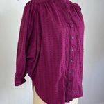 Anthropologie Pilcro Plum Dolan Sleeve Top Photo 1