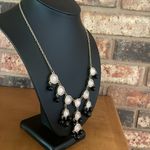 Y2K Pink and Black Gold tone Bubble Necklace. Photo 3