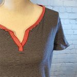 CHAPS T-Shirt Red, White & Blue Striped-XL Photo 1