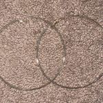 Large Gold Hoop Earrings Photo 0