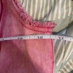 Avec Les Filles  Womens Pink Acid Wash Crop Denim Vest Size Small Photo 4