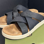 Keen  Ellie Mixed‎ Slide Sandals Black Birch Womens Shoes Size 9 Summer Comfort Photo 0