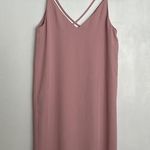 Topshop Light Dusty Pink Tank Strappy Dress Mini Photo 0