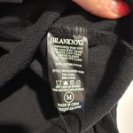 BLANK NYC Black Cropped Corset Sweater Tie Women's Size Medium NWT Photo 2