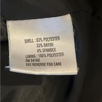 Calvin Klein  Dark Gray Fully Lined 2 Button Crop Blazer Academia Career Wear 6 Photo 8