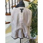 Lane Bryant  Blazer Plus Size 18 Tailored Stretch Black Pinstripe Jacket Photo 5