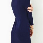 Lilly Pulitzer Reema Polo Dress in True Navy Photo 1