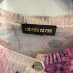 Roberto Cavalli  Floral Wool Cardigan Photo 2