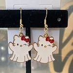 Sanrio New Hello Kitty Ghost Earrings  Photo 0