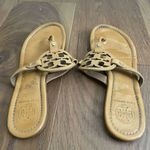 Tory Burch Miller Tan Patent Leather Sandals 9 Photo 3
