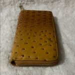 Ostrich Faux leather Brown‎ Textured Wallet Brown Photo 5