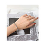 Boutique Boho Engraved 925 Sterling‎ Silver Cuff Bracelet, 58cm Adjustable Photo 11