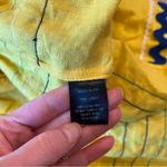 Lisa Marie Fernandez Yellow Linen Ric Rac Sleeveless Maxi Dress Size 1 (2) Photo 5