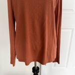Nordstrom  Ribbed Stretch Pima Cotton Long Sleeved Tee size XL Photo 3