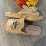 Seven Dials  Women's Wendelle Shoes, Size 6.5, Beige Tassel Open-Toe Sandal Photo 2