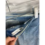 ZARA Denim Corset Style Tube Top Blue Size Medium Photo 2