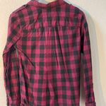 EXPRESS Small Boyfriend Fit Plaid Button Up Photo 2