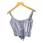 Victoria's Secret Purple Satin Corset Top Victoria Secret NWT Photo 5