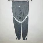 Aerie  Gray White Colorblock Mesh Inset Leggings Sz Small Photo 3