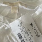 Michael Kors Printed Charm-Logo T-Shirt Logo Tee in White, Size S New w/Tag Photo 11