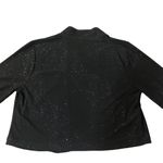 Calvin Klein Dressy Jacket Womens L Used Black Sparkle Photo 15