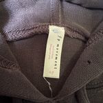 Free people back into it hoodie size small Gray Photo 4