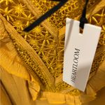 Heartloom ‎ Golden Rod Ruffle sleeveless dress size large Photo 1