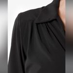 Lucy Love  Celeste Black Shirt Dress  Small button up button-cuff half sleeves Photo 4