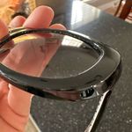 Coach New York Women's Black White Plastic Framed Darcy Designer Sunglasses Photo 7