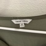 Naked Zebra Satin Cowl Neck Top Photo 4