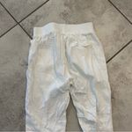 Faherty White Jogger Pants SMALL Photo 4