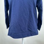 Zuda Studio Park Navy Blue Slouchy Athletic Long Sleeve Shirt Womens Size XXS Photo 2