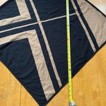 Chico's  Reversible Knit Triangle Poncho Black Brown Tunic Sweater Top, Size‎ L XL Photo 5