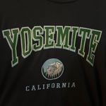 Black Yosemite California Graphic T Photo 1