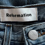 Reformation  Women's Skinny Patch Torres Distressed High‎ Waist Jeans size 23 Photo 5