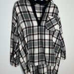 Free People  Sunday Morning Plaid Shirt Photo 1