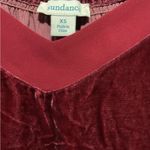 Sundance  Jessica Red Velvet Tank Top in XS Photo 2