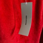 Urban Outfitters Mini Terry Athletic Dress NWT Small Cherry Red Retro White Photo 3