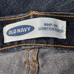 Old Navy SZ 18 Plus SHORT Bootcut Jeans Stretch Mid-Rise Pockets Zip-Fly Blue Photo 5