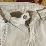 Rue 21 3/4  White wash distress flare capris Photo 6