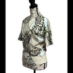 Fully Fashioned Womens Art To Wear Classic Mature Modest Sweater Blouse Sz 34 M Black Size M Photo 1