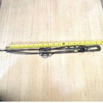 Premier Designs  long dark grey metal necklace Photo 3