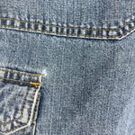 Vintage Y2K Denim Cargo Mini Skort Size 36 Early 2000s Photo 2