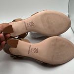 Bernardo NWB  Leather Sandal Leslie size 9.5 beige tan heels strappy  1299 Photo 11