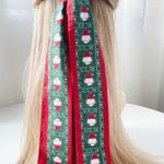 Christmas Santa Print Thin Purse Scarf / Hairband / Scarf Photo 3