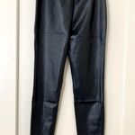 We Wore What Faux Leather Stirrup Leggings XS NWT Photo 4